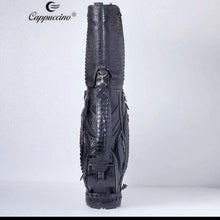 Load image into Gallery viewer, Luxury Crocodile Skin Leather Golf Bag Men's