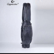 Load image into Gallery viewer, Luxury Crocodile Skin Leather Golf Bag Men's