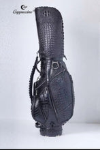 Load image into Gallery viewer, Luxury Crocodile Skin Leather Golf Bag Men's