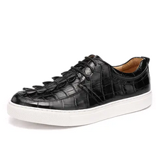 Load image into Gallery viewer, DON JOHN Crocodile Sneakers Handmade Men's
