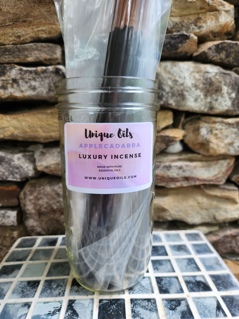 Unique Oils Luxury Incense - Applecadabra (pack of 10)