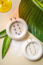 Load image into Gallery viewer, Margarita Chains - Lapis and Chalcedony
