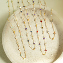 Load image into Gallery viewer, Gemstone Martini Chains