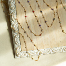 Load image into Gallery viewer, Gemstone Martini Chains