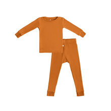 Load image into Gallery viewer, Toddler/Kids Bamboo Pajamas - Rust
