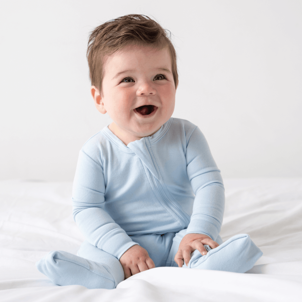 Baby Bamboo Pajamas w/ DreamCuffs®
