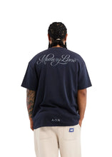 Load image into Gallery viewer, Memory Lane Monogram Embossed Tee - Vintage Black