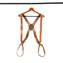 Load image into Gallery viewer, Double Camera Strap Harness- Tan Brown