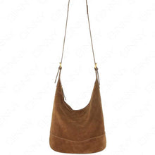 Load image into Gallery viewer, Retro Suede Bucket Bag – Women's Slouchy Shoulder &amp; Crossbody Bag | PU Leather Commuter Handbag