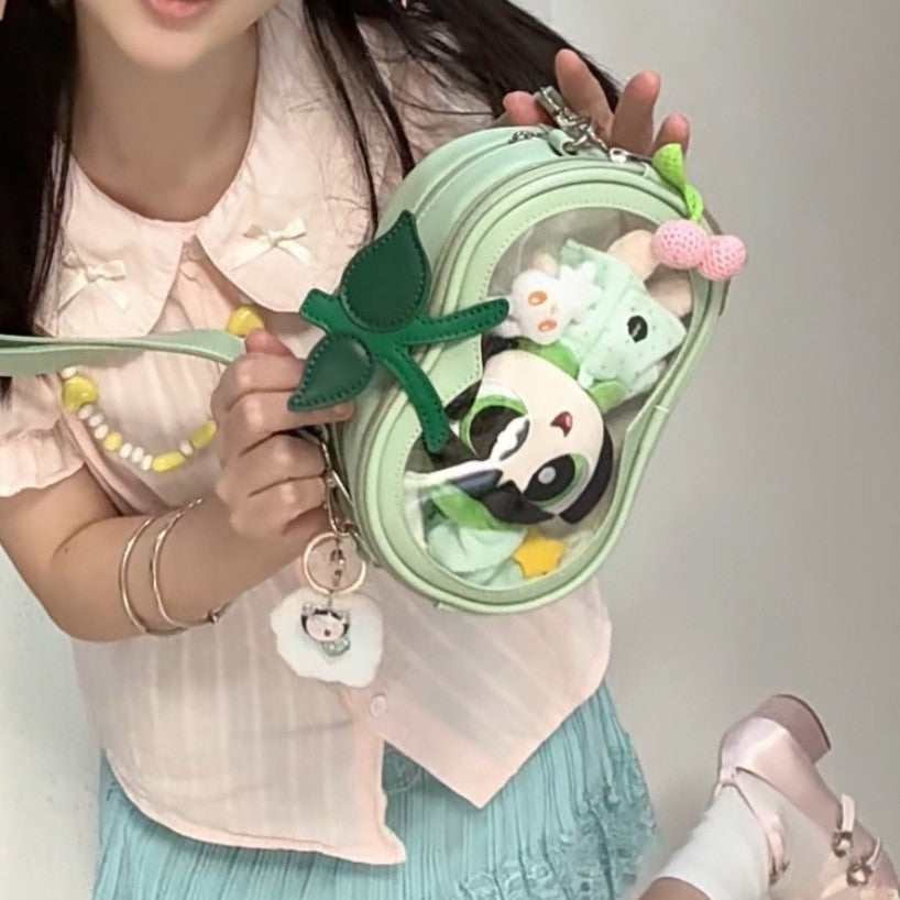 Cute Mini Oval Crossbody Bag