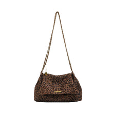 Load image into Gallery viewer, Leopard Print Shoulder Bag for Women | PU Leather Double Strap Handbag