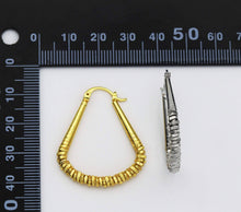 Load image into Gallery viewer, Triangle Spike Huggie Hoop Earrings, Sku#B200