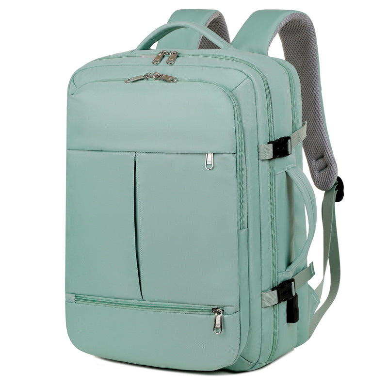 Women's Large Capacity Travel Backpack | Waterproof Oxford Laptop Bag with Multiple Pockets