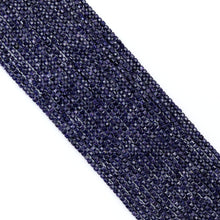 Load image into Gallery viewer, 2x2mm Faceted Cube Blue Goldstone Beads, Sku#U1795