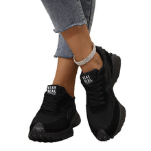 Load image into Gallery viewer, Women's Versatile Lightweight Mesh Sneakers – Breathable Flat Sole Cross-Tie Casual Shoes