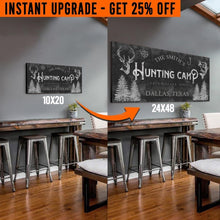 Load image into Gallery viewer, Upgrade Your 20x10 Inches 'Fishing And Hunting' (Style 2) Canvas To 48x24 Inches