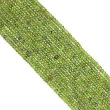 Load image into Gallery viewer, 3x5mm Genuine Peridot Rondelle Smooth Beads, Sku#U1938