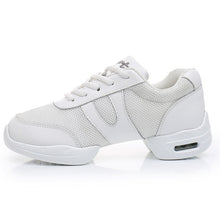 Load image into Gallery viewer, Women's Breathable Mesh Jazz Dance Shoes - Lightweight Lace-Up Sneakers for Modern Dance, Fitness &amp; Square Dancing