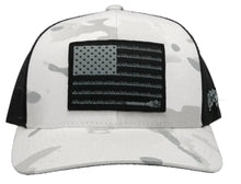 Load image into Gallery viewer, HOOey Liberty Roper Camo (White/Black) - Trucker Cap