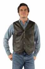 Load image into Gallery viewer, Scully Clint (2111 Leather) – Men's Vest