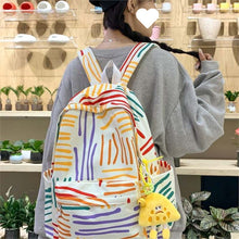 Load image into Gallery viewer, Sweet High-Capacity School Backpack for Girls - Oxford Cloth Student Bag