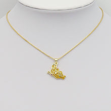 Load image into Gallery viewer, Gold Yellow Butterfly Charm, Sku#LK869