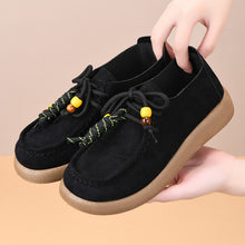 Load image into Gallery viewer, Vintage Beijing Style Women's Flats - Comfortable Low Heel Casual Shoes