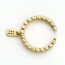 Load image into Gallery viewer, CZ Zipper Delicate Ring, Sku#X338