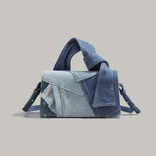 Load image into Gallery viewer, Denim Fabric Crossbody Bag