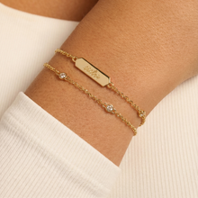 Load image into Gallery viewer, Sister Infinity Chain Double Strand Bracelet