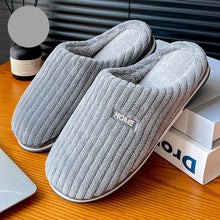 Load image into Gallery viewer, Women's Plush Cotton Slippers - Non-Slip Winter House Shoes Indoor Warm Comfort