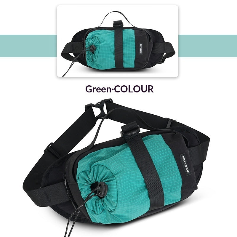 Waterproof Sports Waist Pack - Crossbody Water Bottle Bag for Outdoor Activities