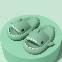 Load image into Gallery viewer, Cartoon Shark Slippers Funny Cute Soft EVA Indoor Outdoor Shoes