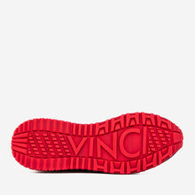 Load image into Gallery viewer, The Inferno Black &amp; Red Leather Men Sneaker
