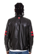 Load image into Gallery viewer, The Urban Black Leather Men Jacket