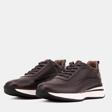 Load image into Gallery viewer, The Modena Brown Leather Men Sneaker
