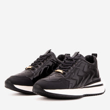 Load image into Gallery viewer, The Veneto Black Leather Men Sneaker
