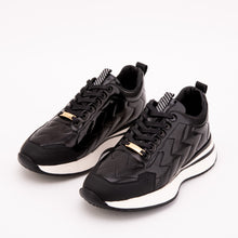 Load image into Gallery viewer, The Veneto Black Leather Men Sneaker