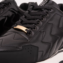 Load image into Gallery viewer, The Veneto Black Leather Men Sneaker