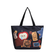 Load image into Gallery viewer, High-Capacity Printed Canvas Tote Bag