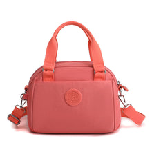 Load image into Gallery viewer, Multi-Layered Compact Portable Nylon Shoulder Crossbody Bag