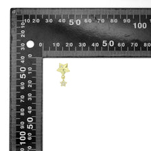 Load image into Gallery viewer, Puffy 3D Five Point Star Charm Pendant, Sku#LK1181