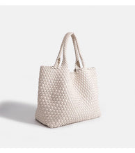 Load image into Gallery viewer, Handwoven Woven Shoulder Bag - Premium PU Leather Underarm Bag for Women