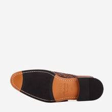 Load image into Gallery viewer, The Varenne Tan Pythn Leather Oxford Men Shoe