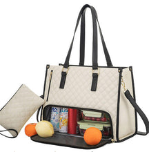 Load image into Gallery viewer, Women's Insulated Lunch Bag – Large Leak-Proof Tote with Laptop Storage | 8 Colors
