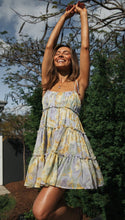 Load image into Gallery viewer, Women Cami Dress Printed Lace up Large Swing Dress