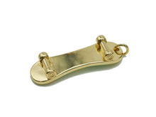 Load image into Gallery viewer, Enamel Smiley Face on Skateboard Pendant, Sku#F1466