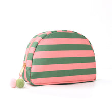 Load image into Gallery viewer, Striped Fashionable Shell-Shaped Makeup Bag