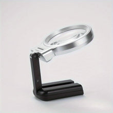 Load image into Gallery viewer, Foldable HD Multi-Power Magnifying Glass (Handheld &amp; Desktop)
