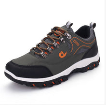 Load image into Gallery viewer, Men's Color-Block Hiking Shoes – Lightweight Outdoor Trail Sneakers